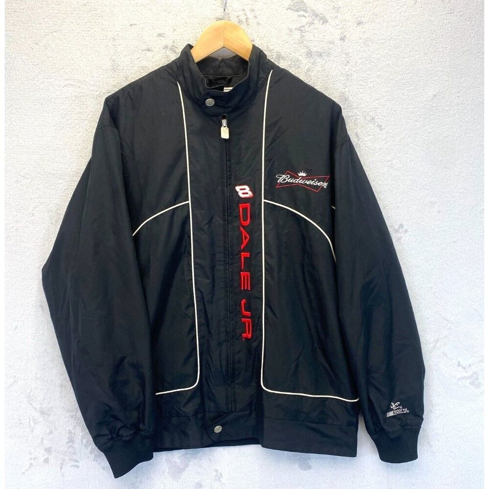Budweiser x Dale Jr. Black Windbreaker Jacket
